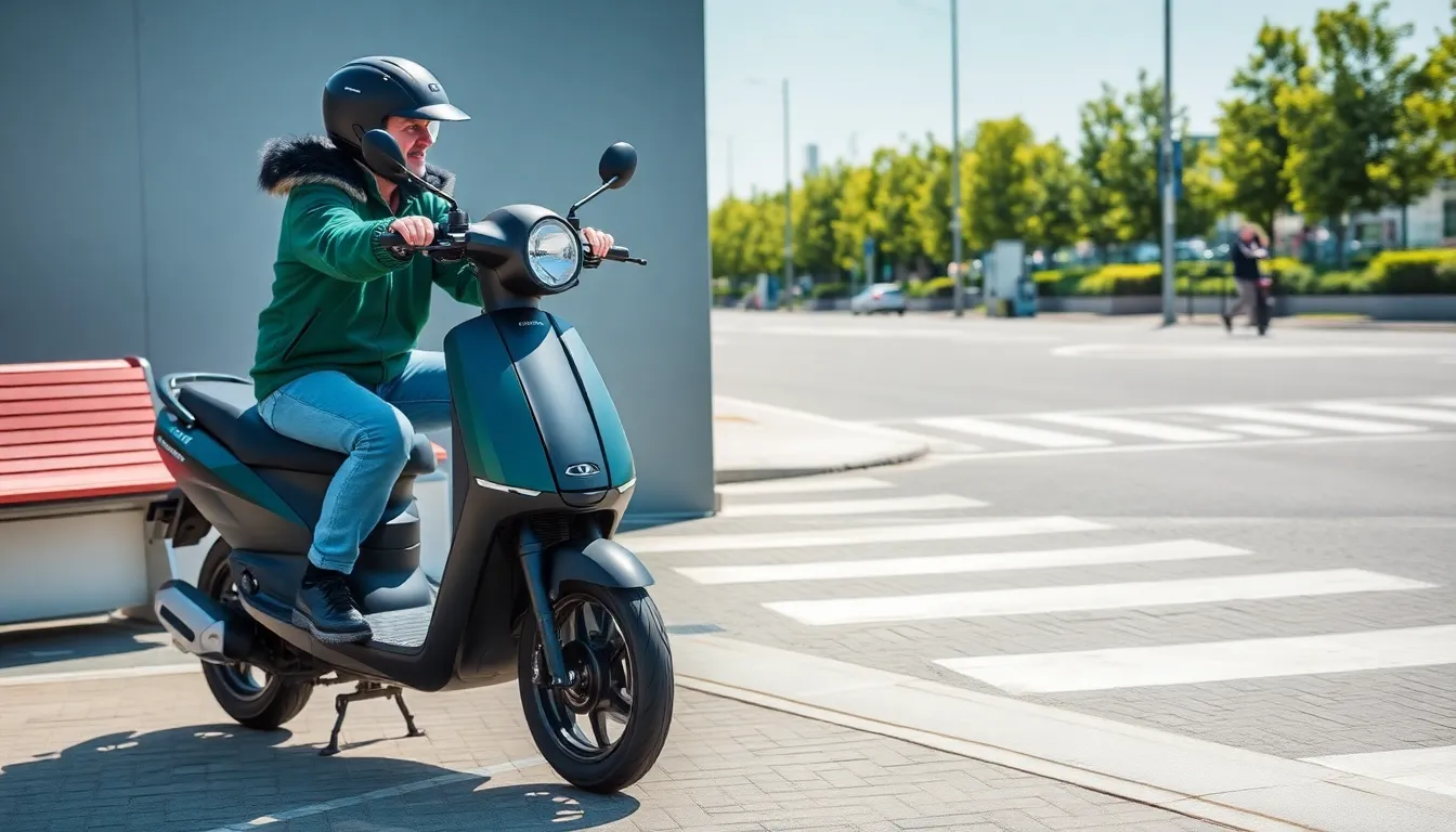 Illustration af Hvad koster det at oplade en el scooter?