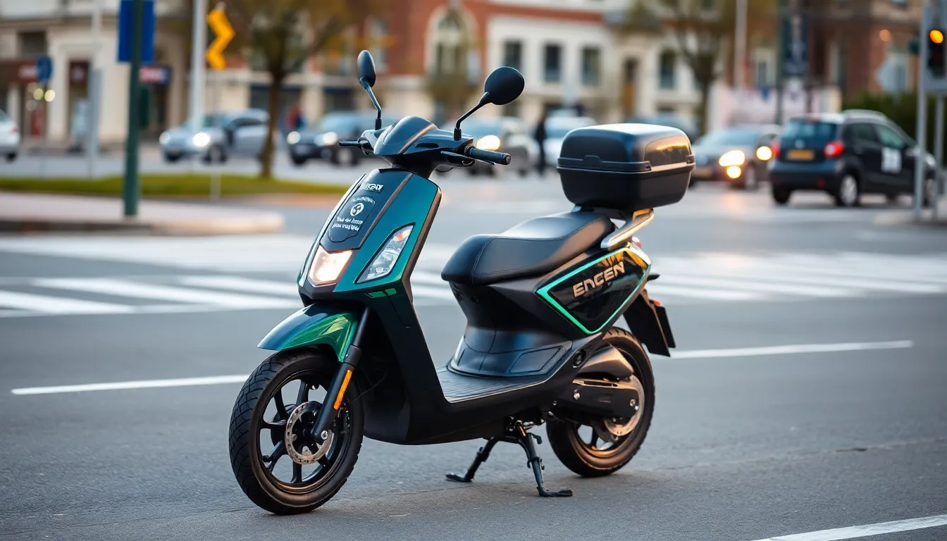 Illustration af Hvad koster en el scooter