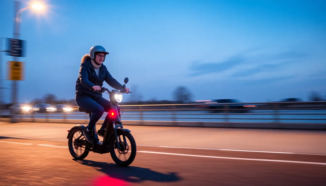 Illustration af Hvad koster et el løbehjul