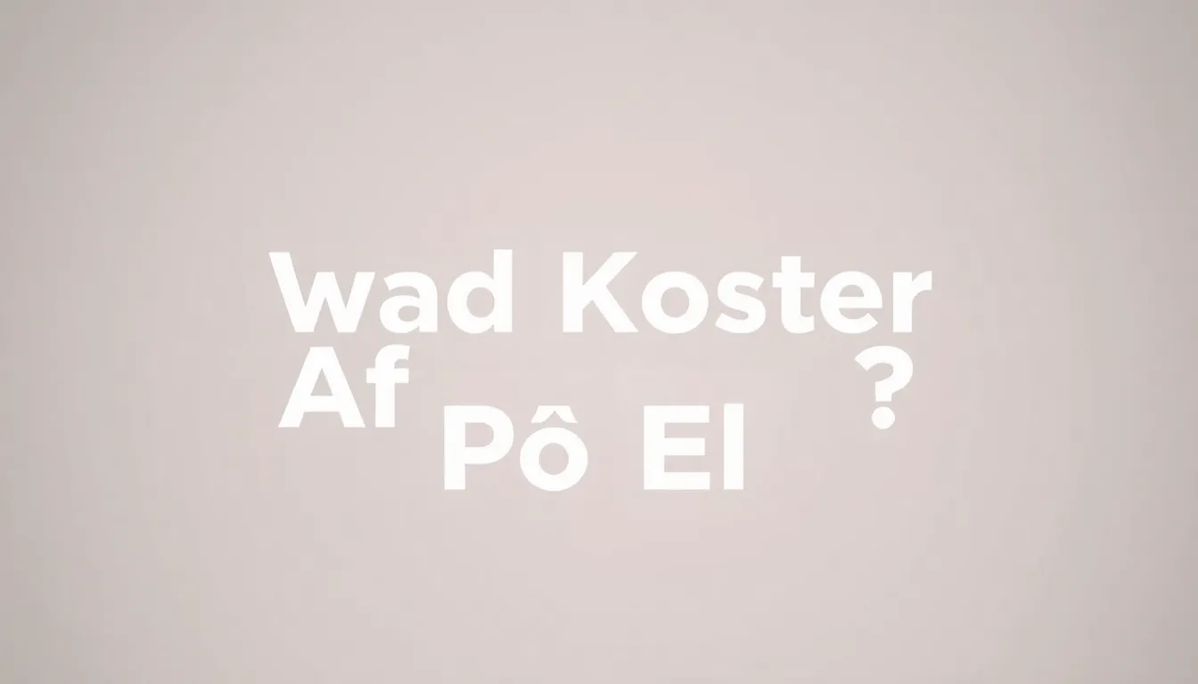 Illustration af hvad koster afgifter på el
