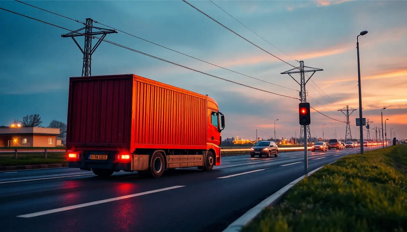 Illustration af Hvad koster el transport i dag?