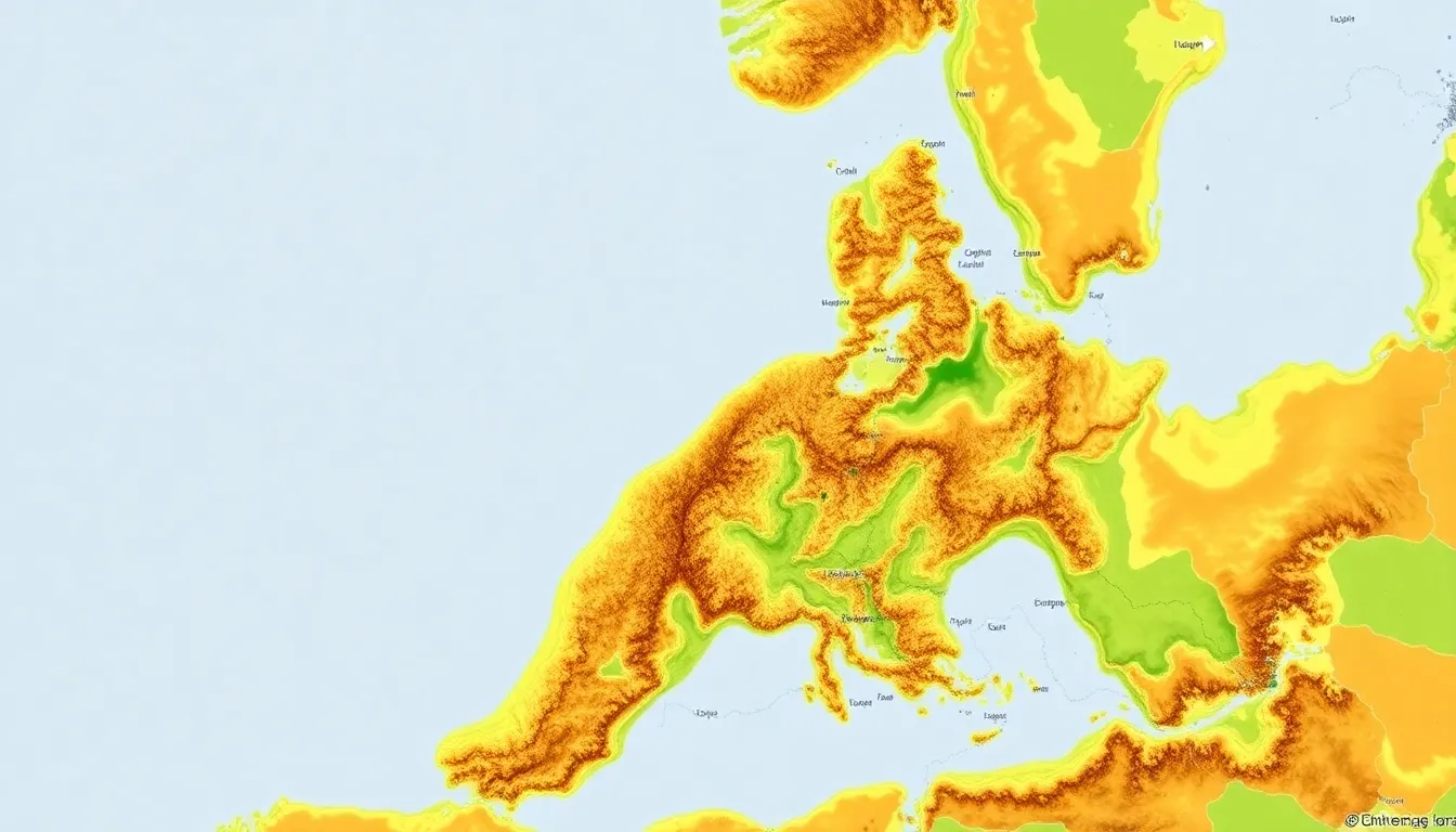Illustration af Kort over alle vindmøller i danmark: interaktive ressourcer og data