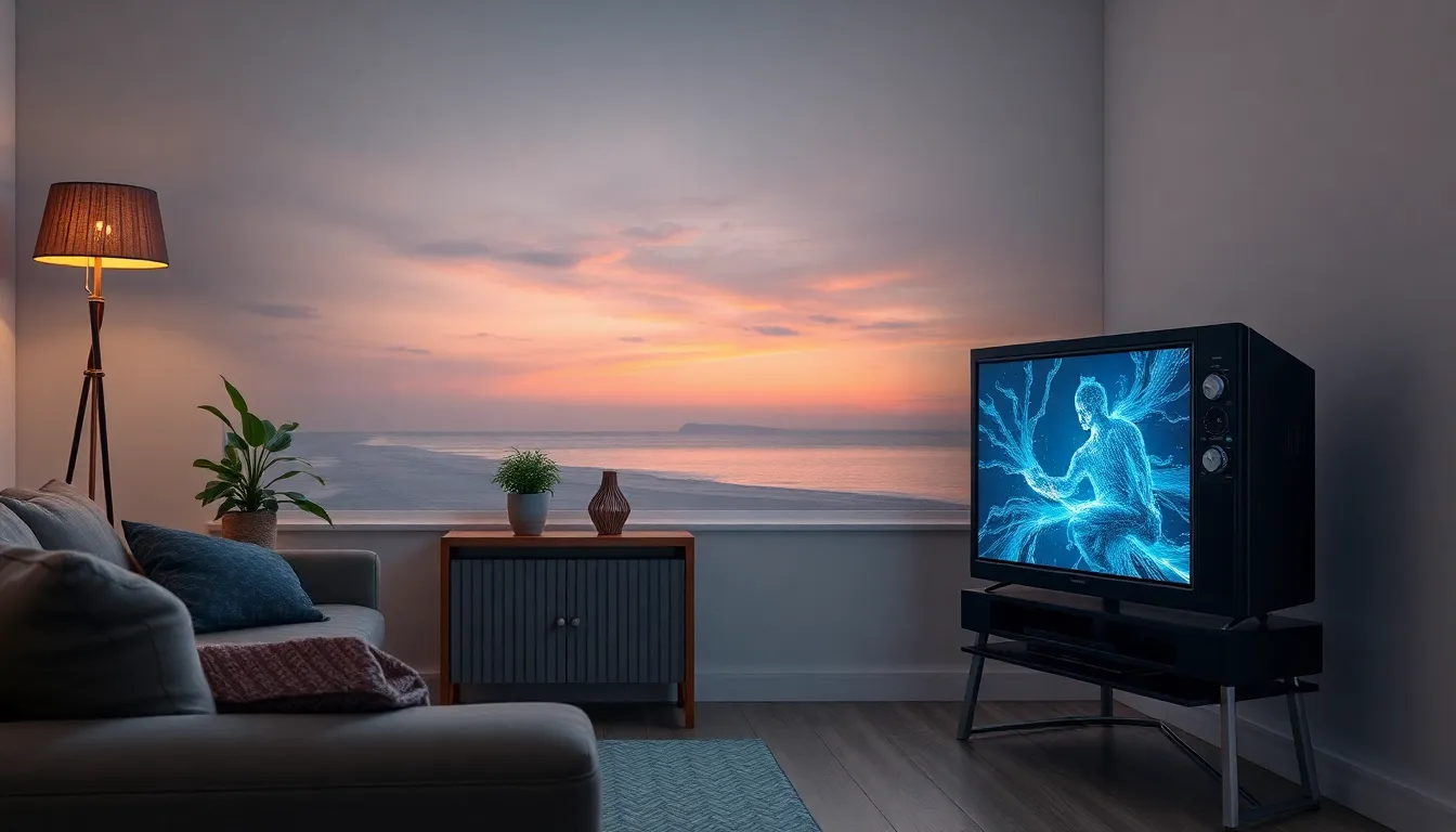 Illustration af hvad bruger et tv i strøm