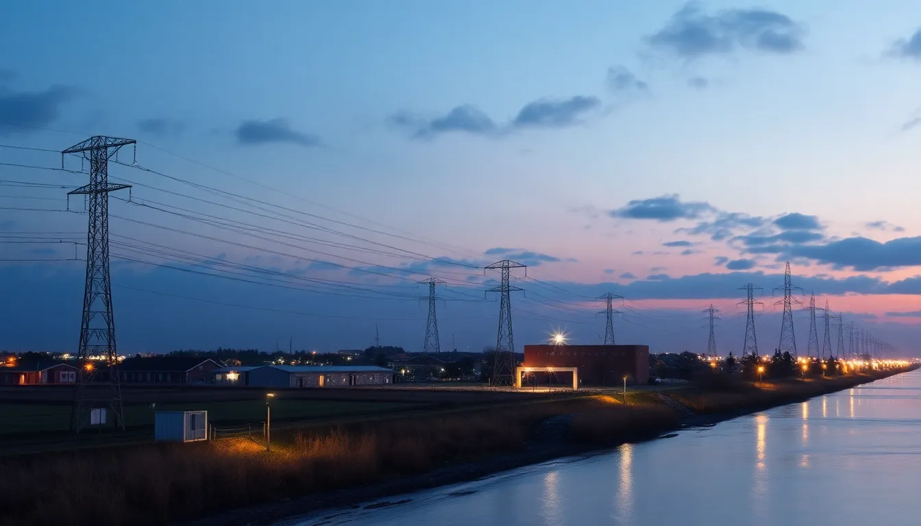 Illustration af hvem levere min strøm