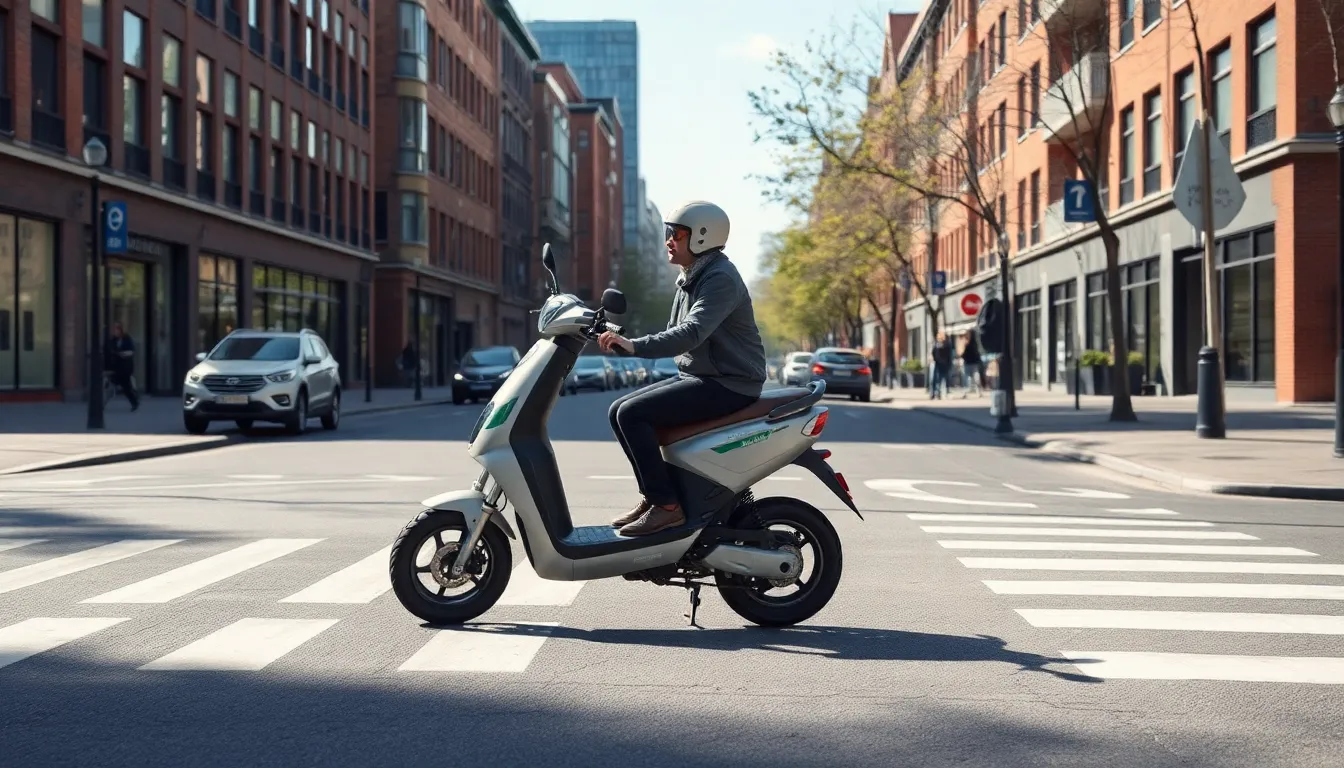 Illustration af hvor gammel skal man være for at køre el scooter