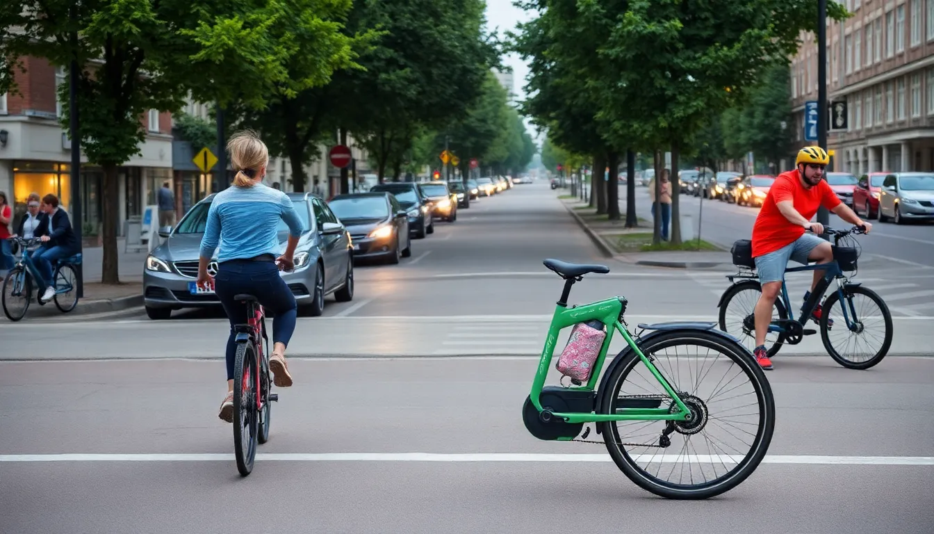 Illustration af hvor gammel skal man være for at køre på el cykel