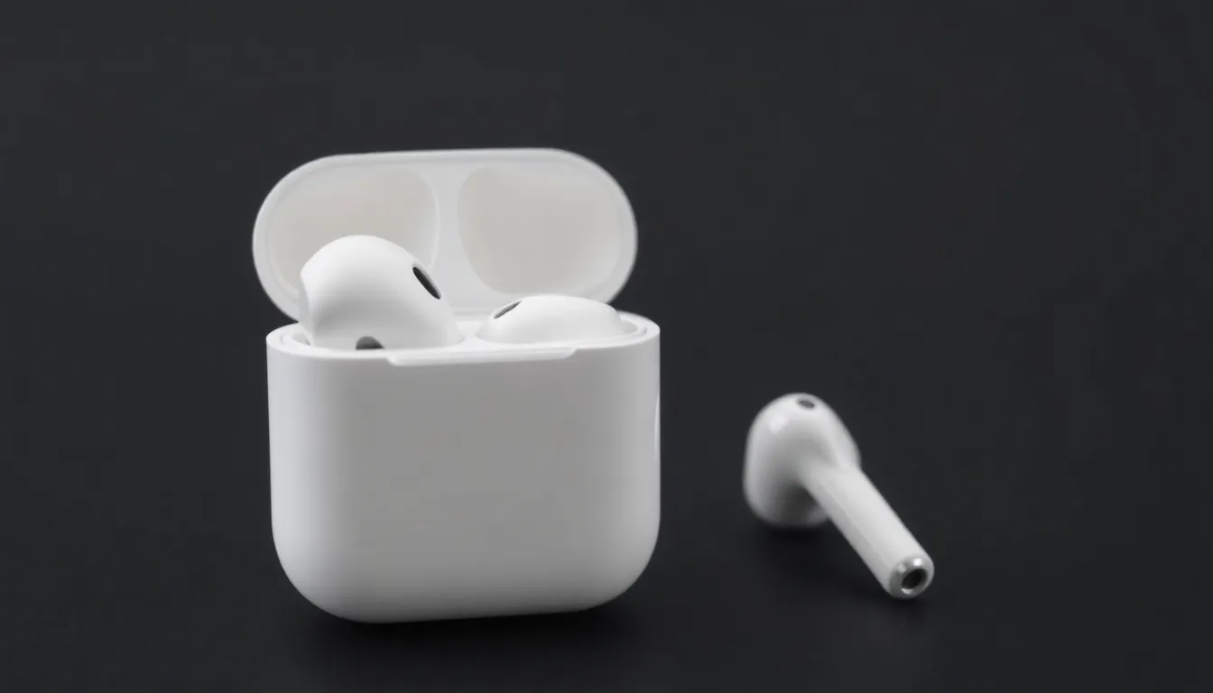 Illustration af hvor lang tid kan airpods holde strøm