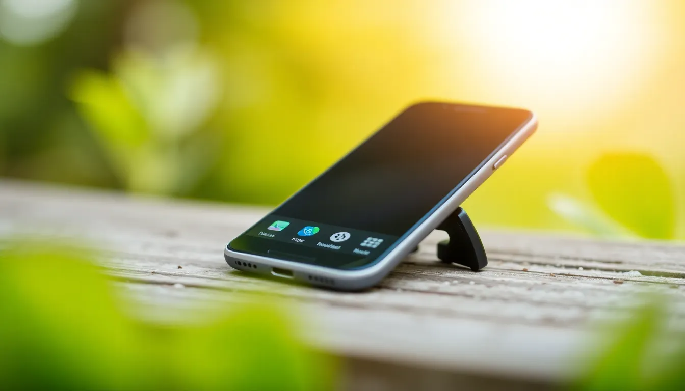 Illustration af hvor meget strøm bruger en mobiltelefon