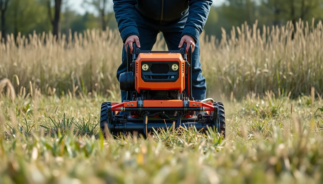 Illustration af hvor meget strøm bruger en robotplæneklipper
