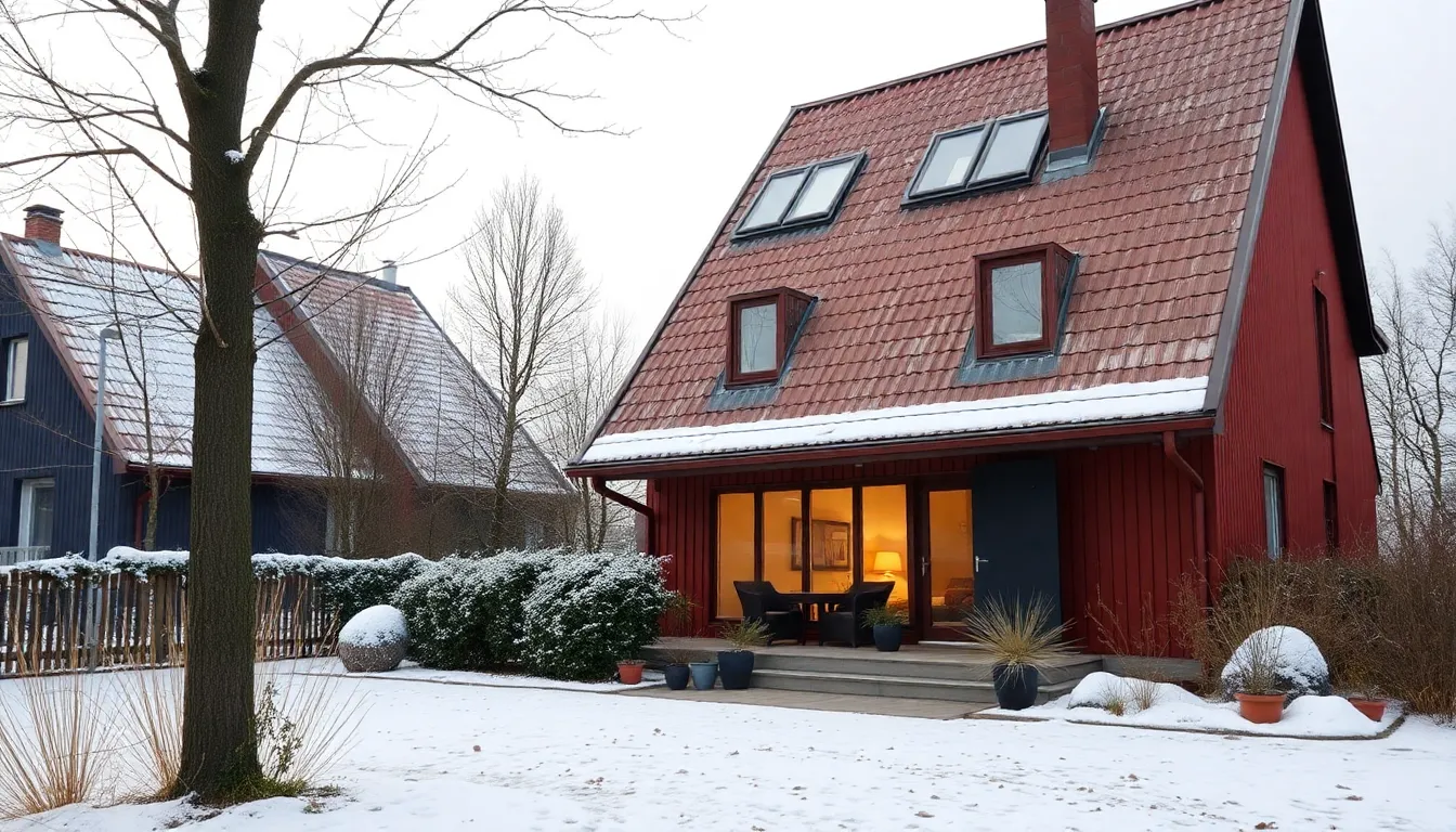 Illustration af hvor meget strøm bruger en varmepumpe om vinteren