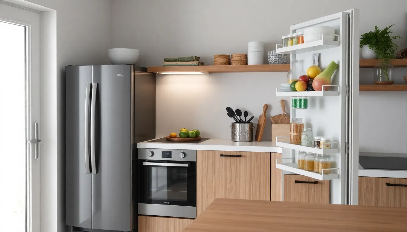 Illustration af hvor meget strøm bruger et køleskab med fryser