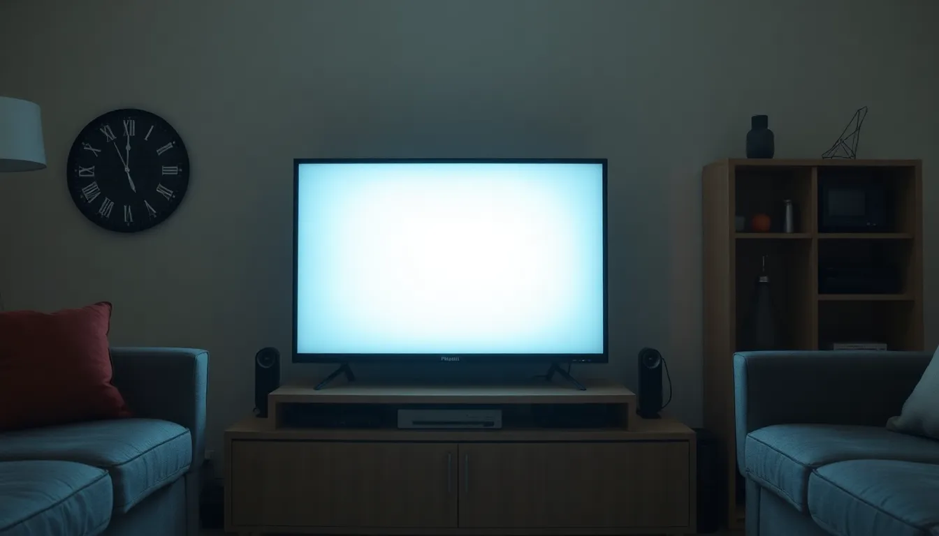 Illustration af hvor meget strøm bruger et tv i timen