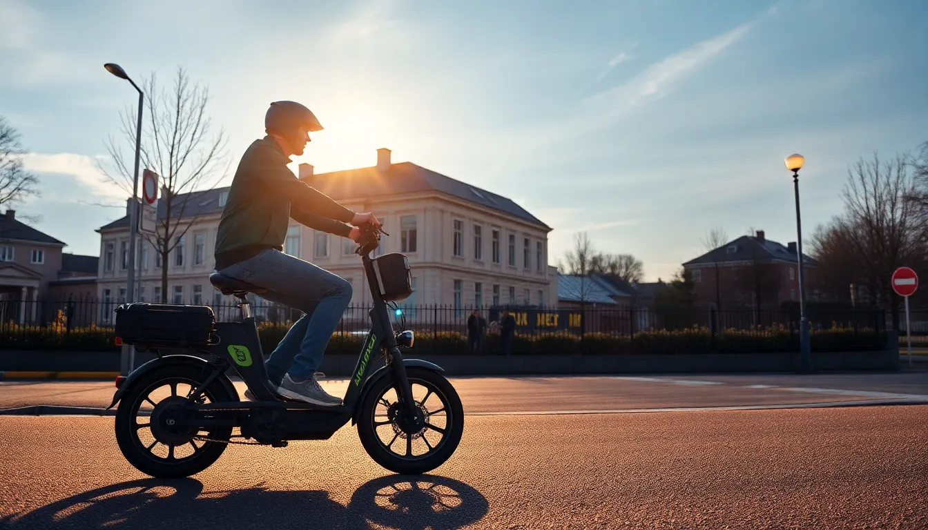 Illustration af hvor stærkt må et el løbehjul køre
