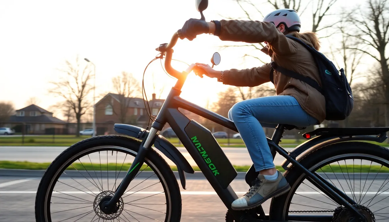 Illustration af el cykel hvad skal man købe