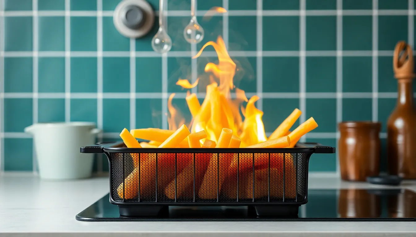 Illustration af er airfryer billigere i strøm end ovn