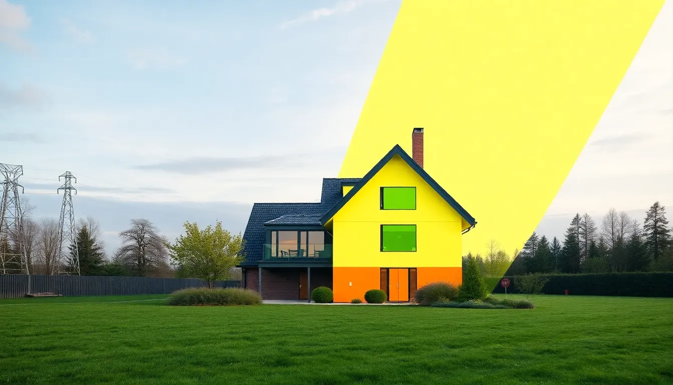 Illustration af hvad bruger gennemsnitsfamilie strøm