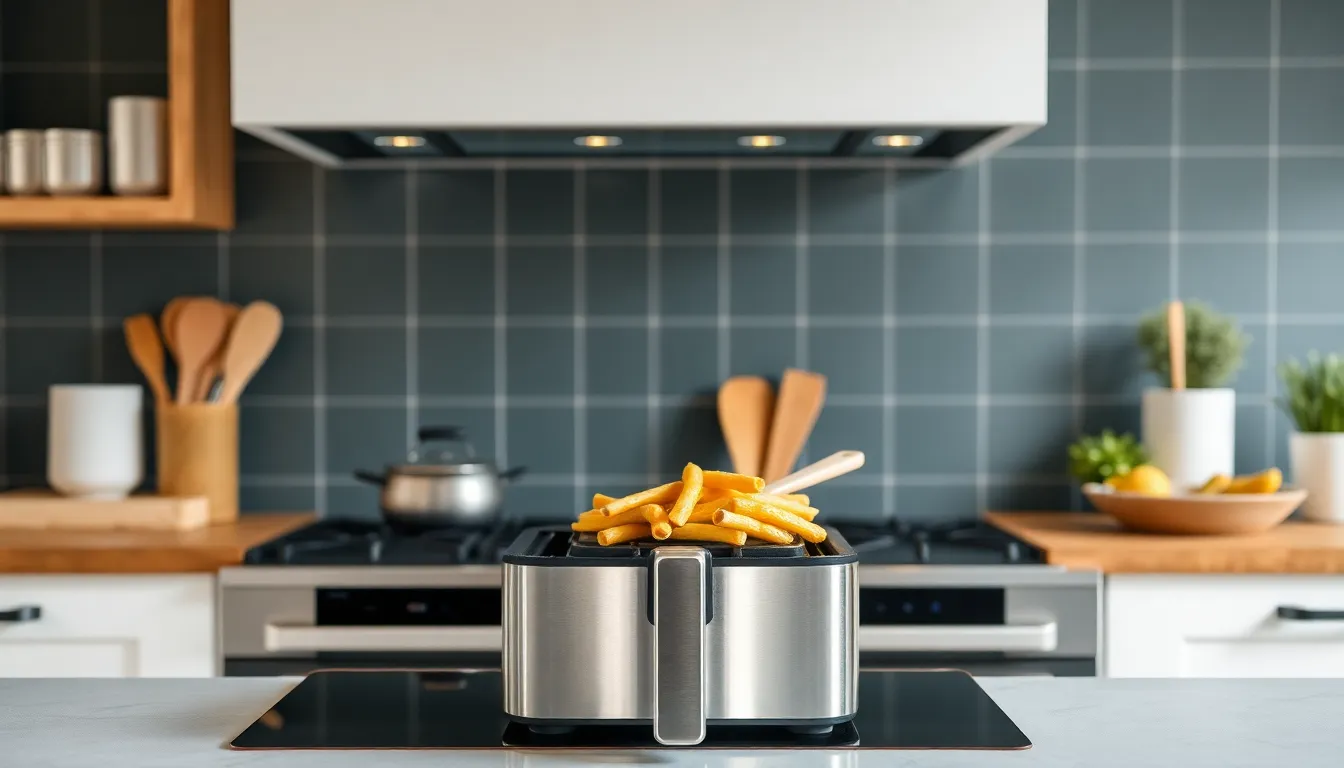 Illustration af hvad bruger mest strøm airfryer eller ovn