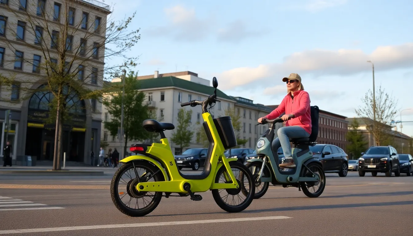 Illustration af hvor gamle skal man være for at køre på el løbehjul