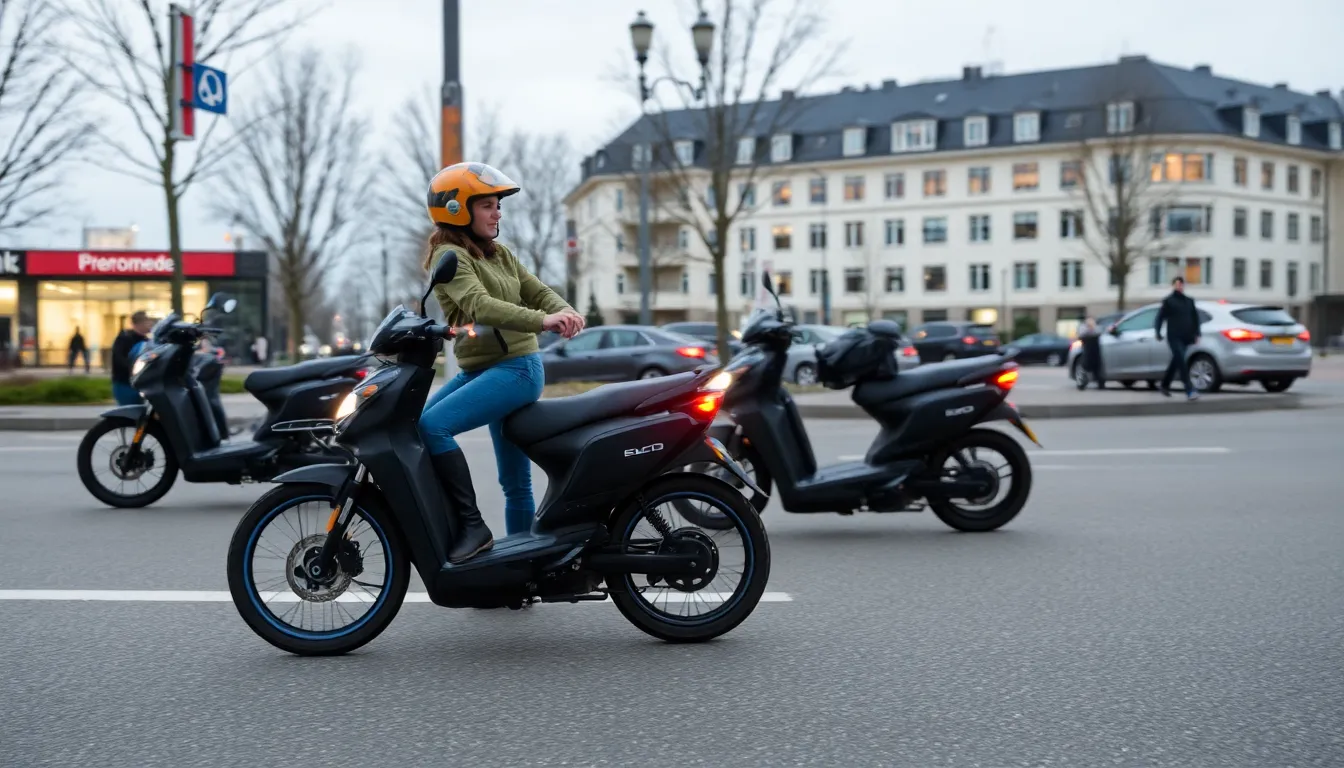 Illustration af hvor hurtigt må et el løbehjul kunne køre