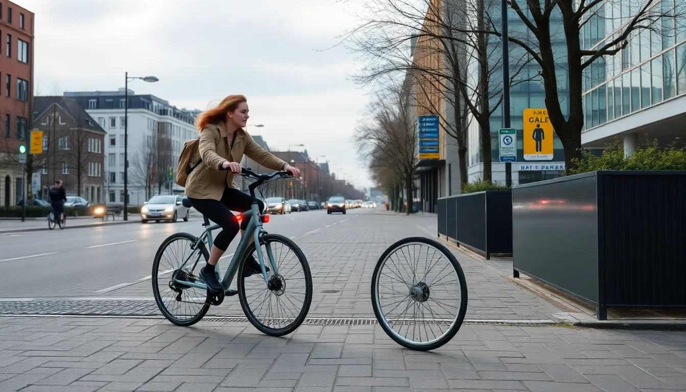 Illustration af hvor mange år skal man være for at køre på el cykel