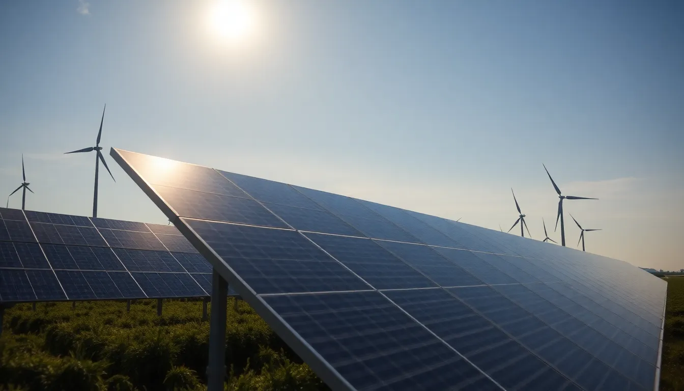 Illustration af hvor meget strøm genererer solceller