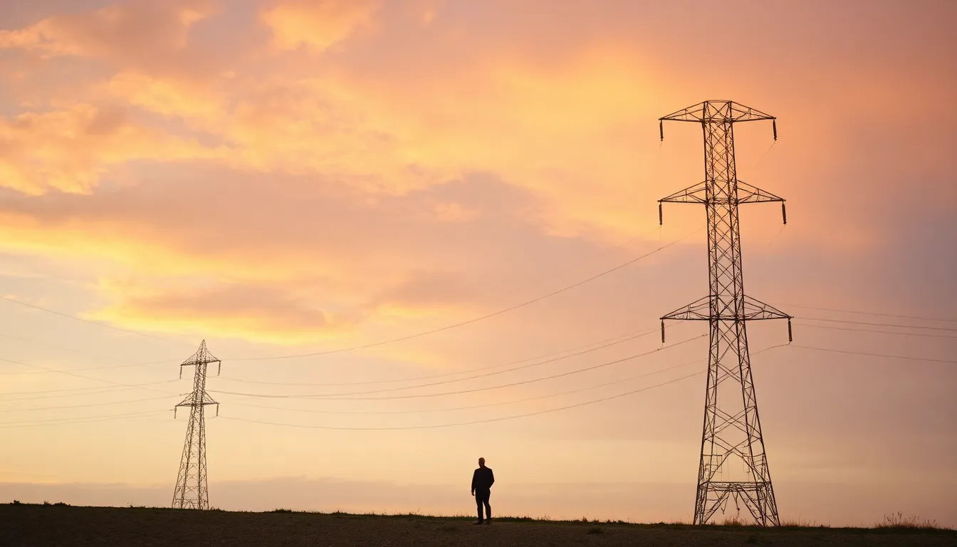 Illustration af hvordan får vi strøm