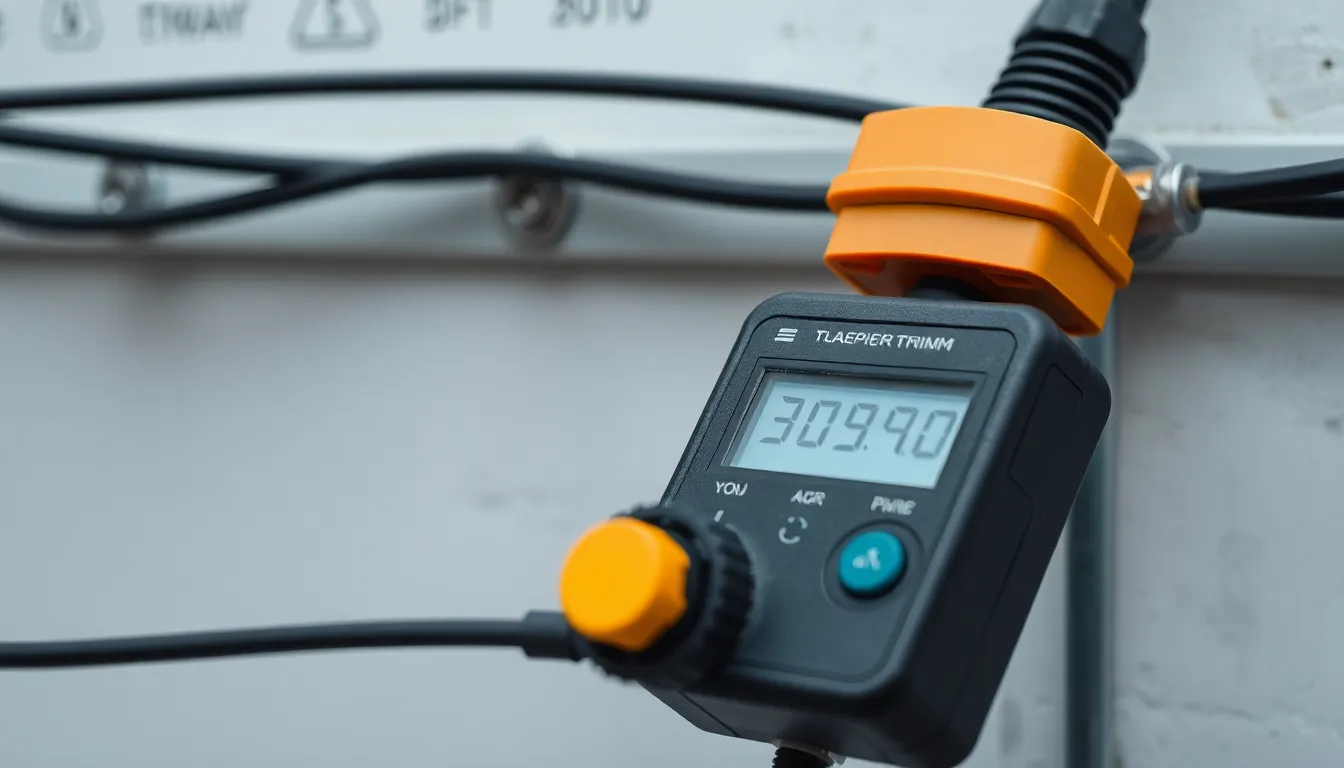 Illustration af hvordan måler man strøm i en ledning