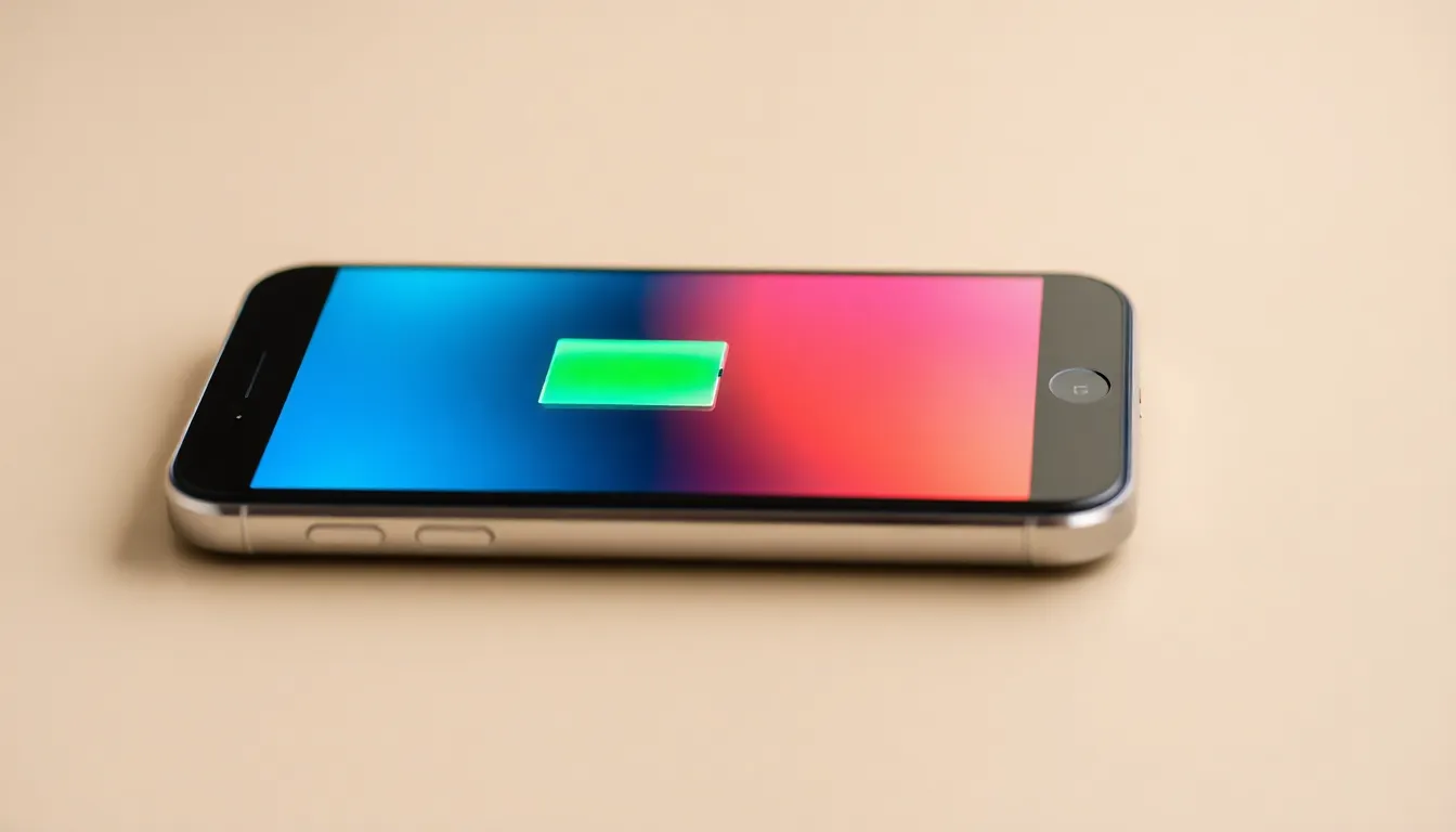 Illustration af hvorfor mister min iphone hurtigt strøm