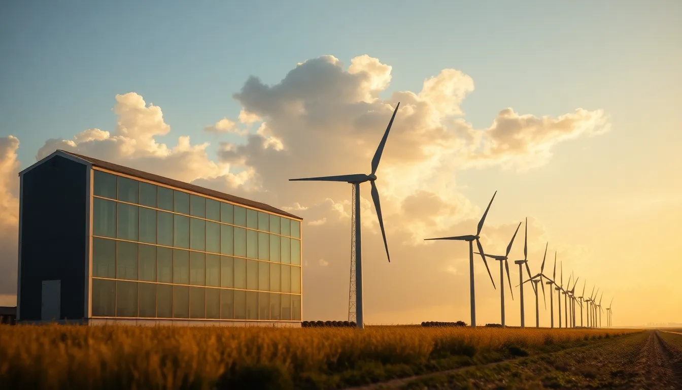 Illustration af hvad er klimavenlig strøm