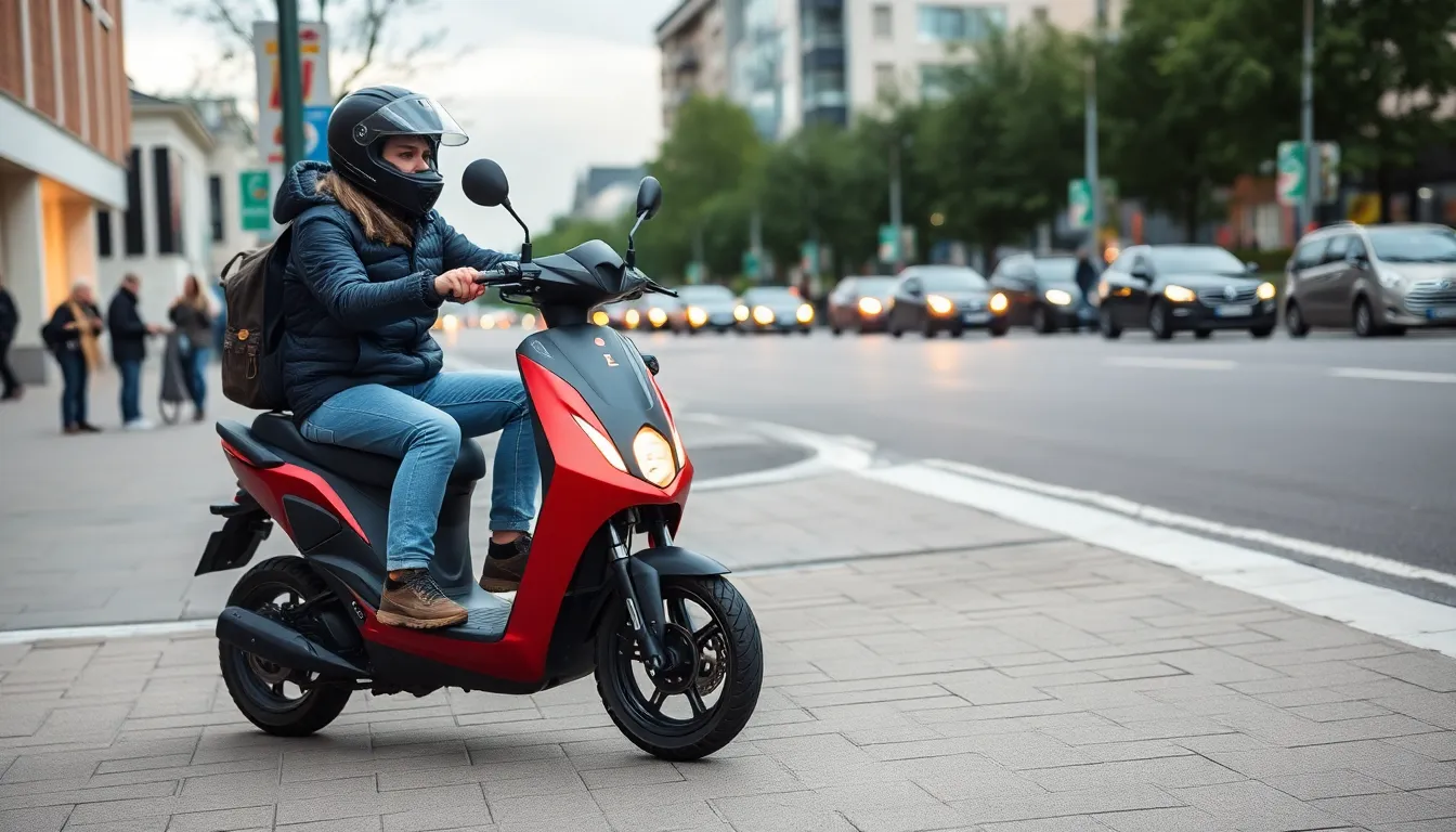 Illustration af hvilken el scooter