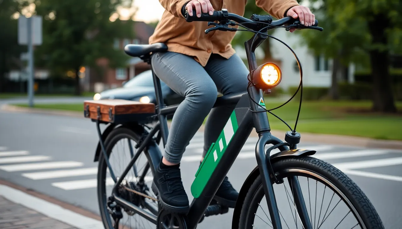 Illustration af hvor meget motion giver en el cykel