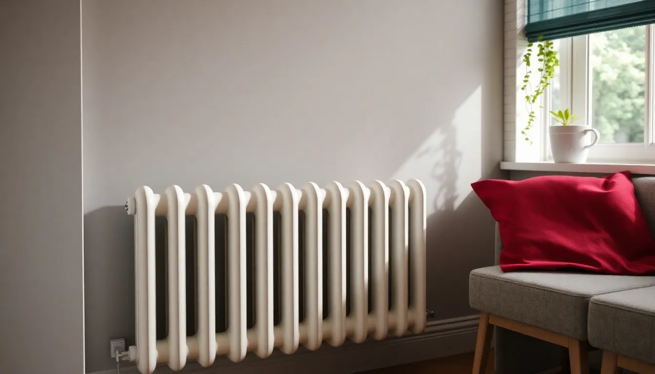 Illustration af hvor meget strøm bruger en radiator