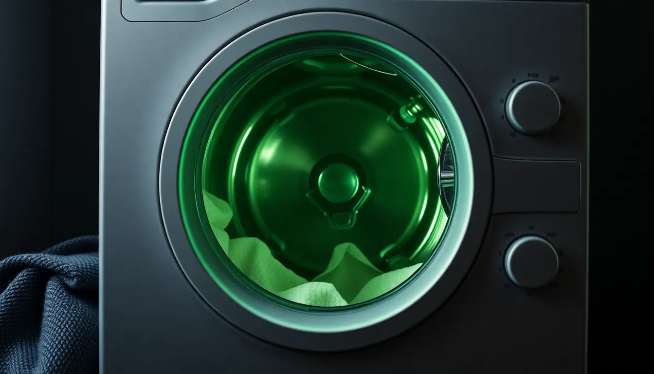 Illustration af hvor meget strøm bruger en vaskemaskine til en vask