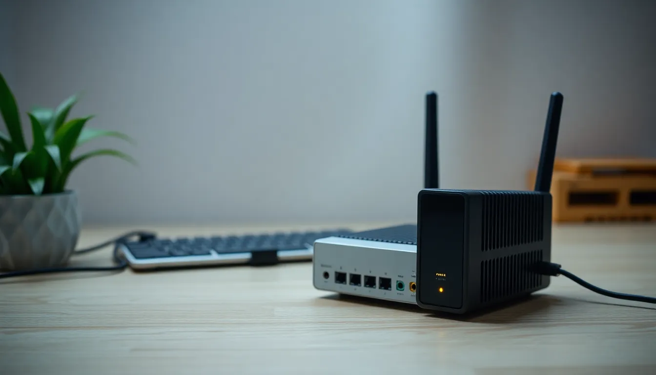 Illustration af hvor meget strøm bruger et modem