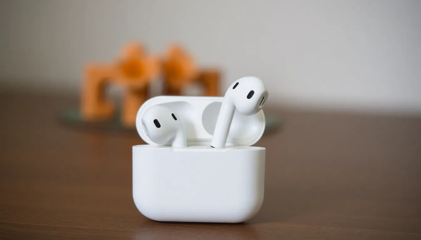 Illustration af hvordan kan jeg se hvor meget strøm mine airpods har