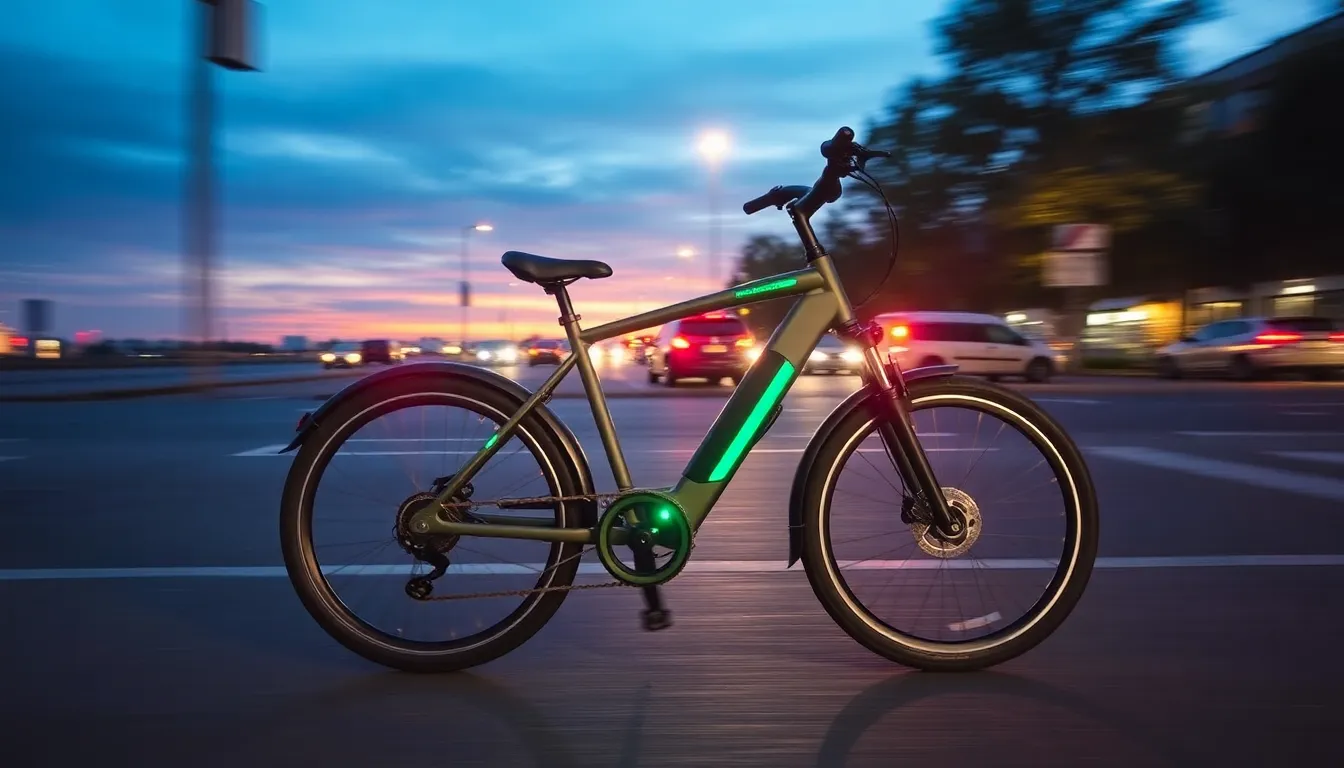 Illustration af hvordan virker el cykler