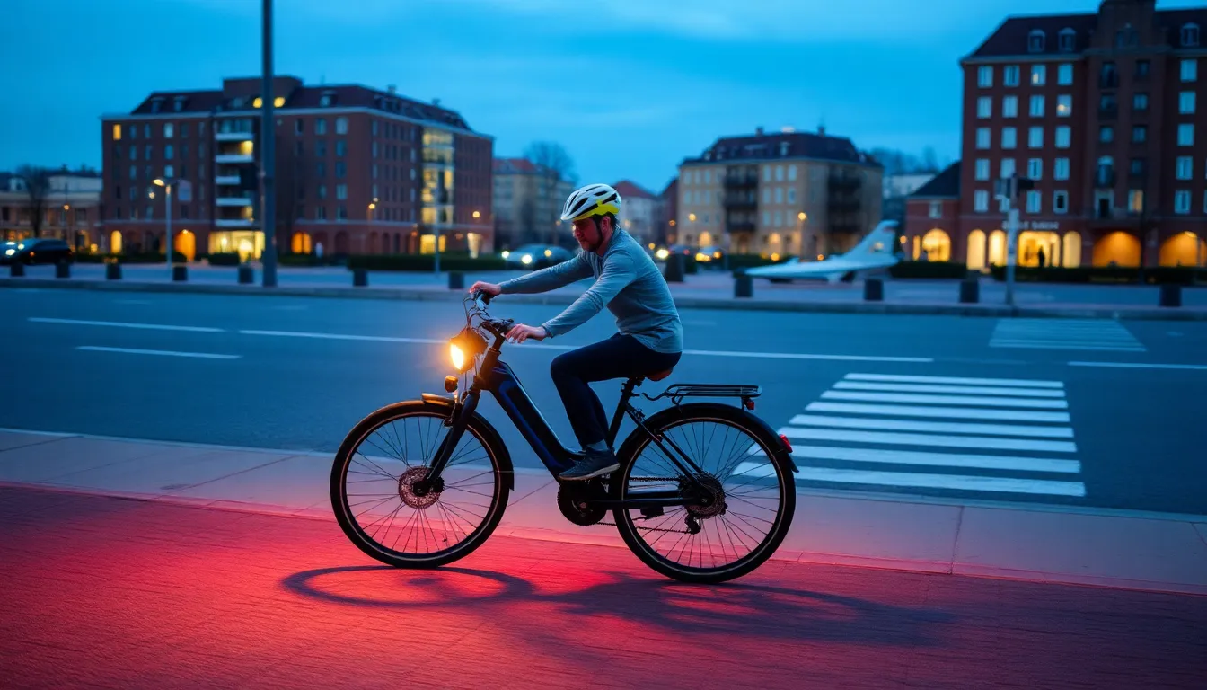 Illustration af hvordan virker en el cykel