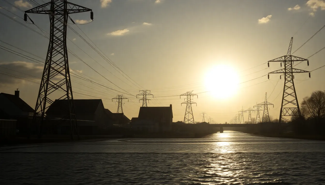 Illustration af hvorfor er der mangel på strøm