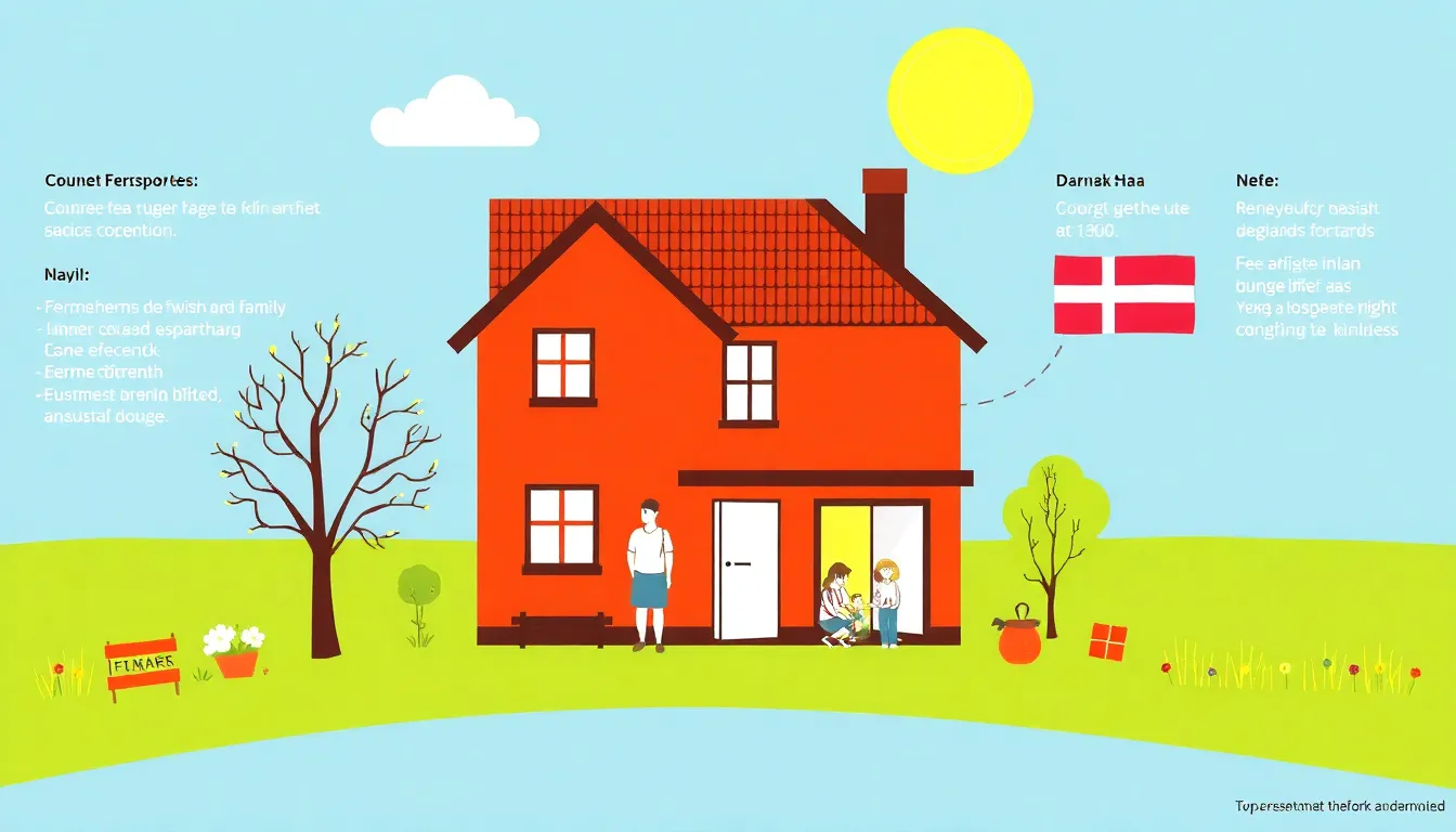 Illustration af hvor meget el bruger en familie på 4