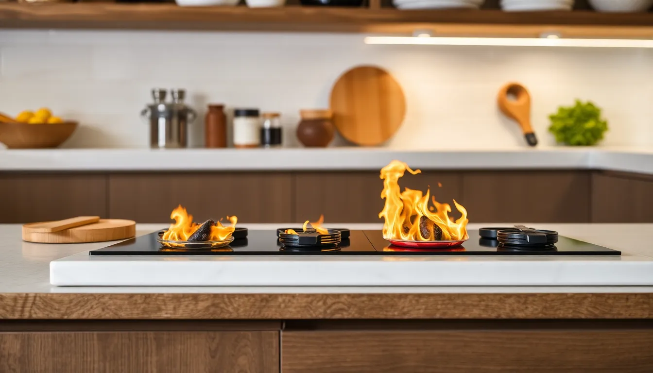 Illustration af hvor meget strøm bruger en keramisk kogeplade