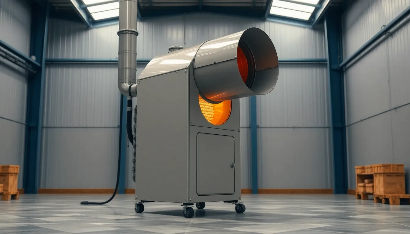 Illustration af hvor meget strøm bruger en varmekanon