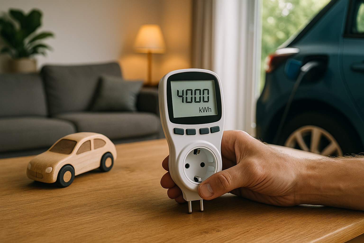 Illustration af hvad bruger man i gennemsnit i el