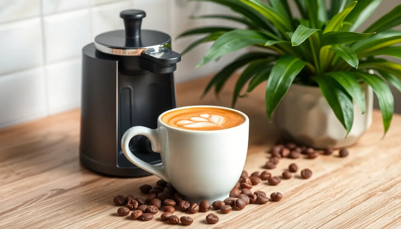 Illustration af hvad koster en kaffemaskine i strøm