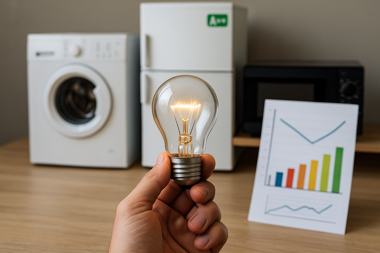 Illustration af el-energiforbruget afhænger af?