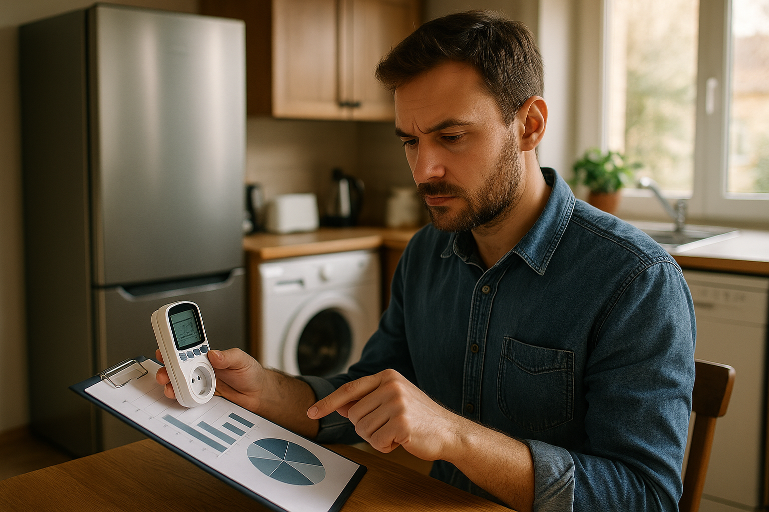 Illustration af hvad bruger mest el