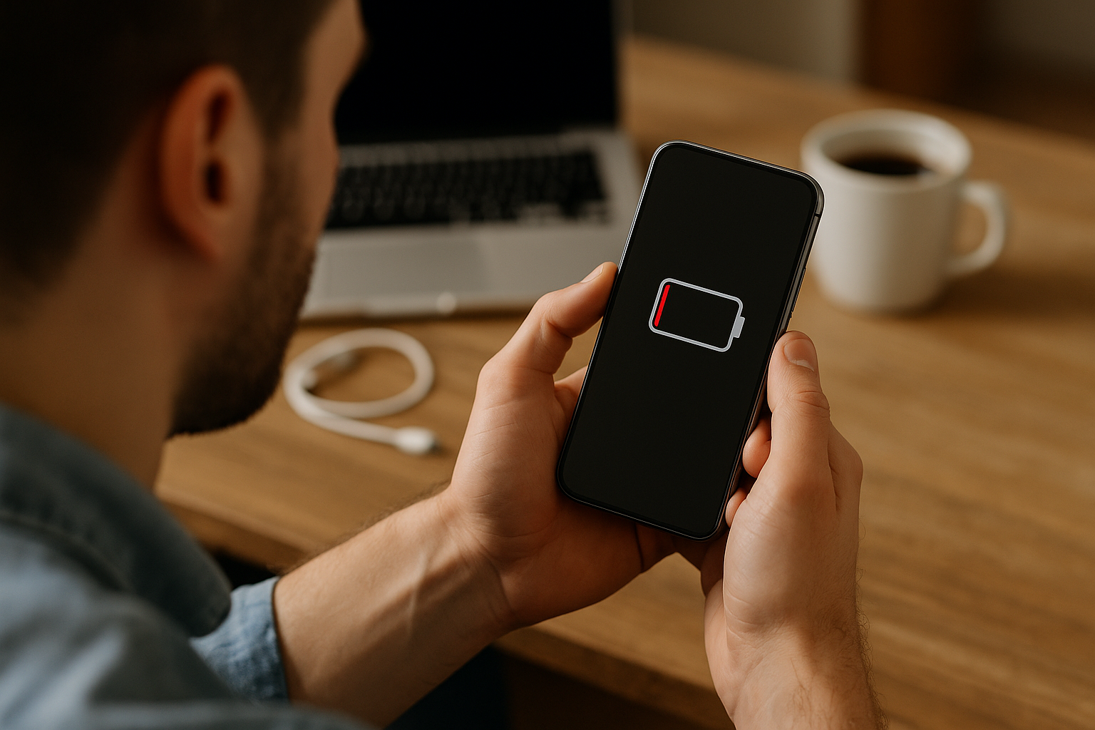 Illustration af hvilken mobil holder bedst strøm