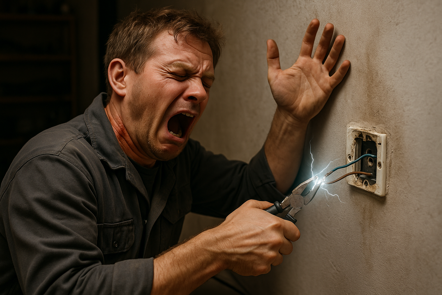 Illustration af hvorfor er elektrisk strøm farlig?