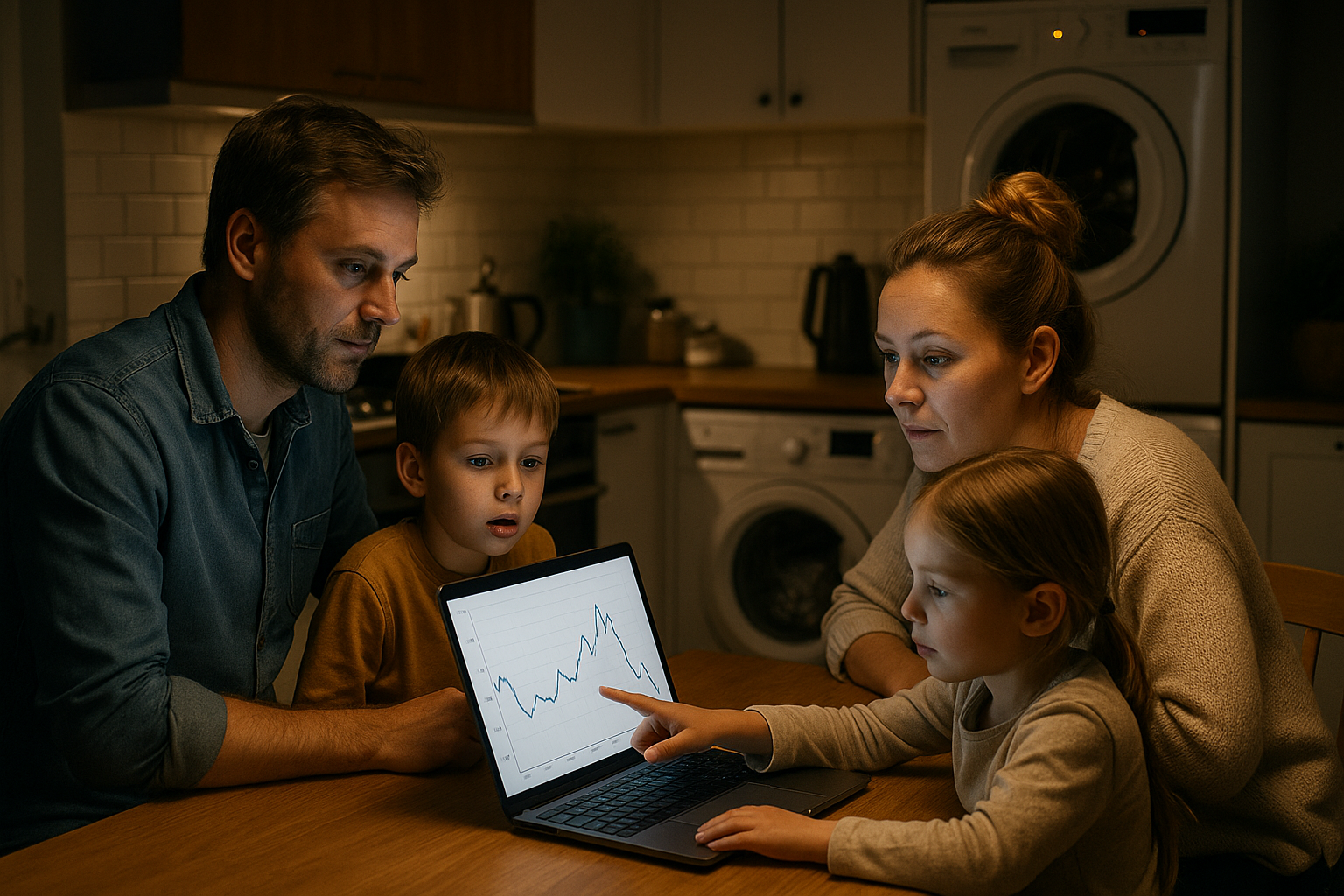 Illustration af hvornår på døgnet er strøm billigst?