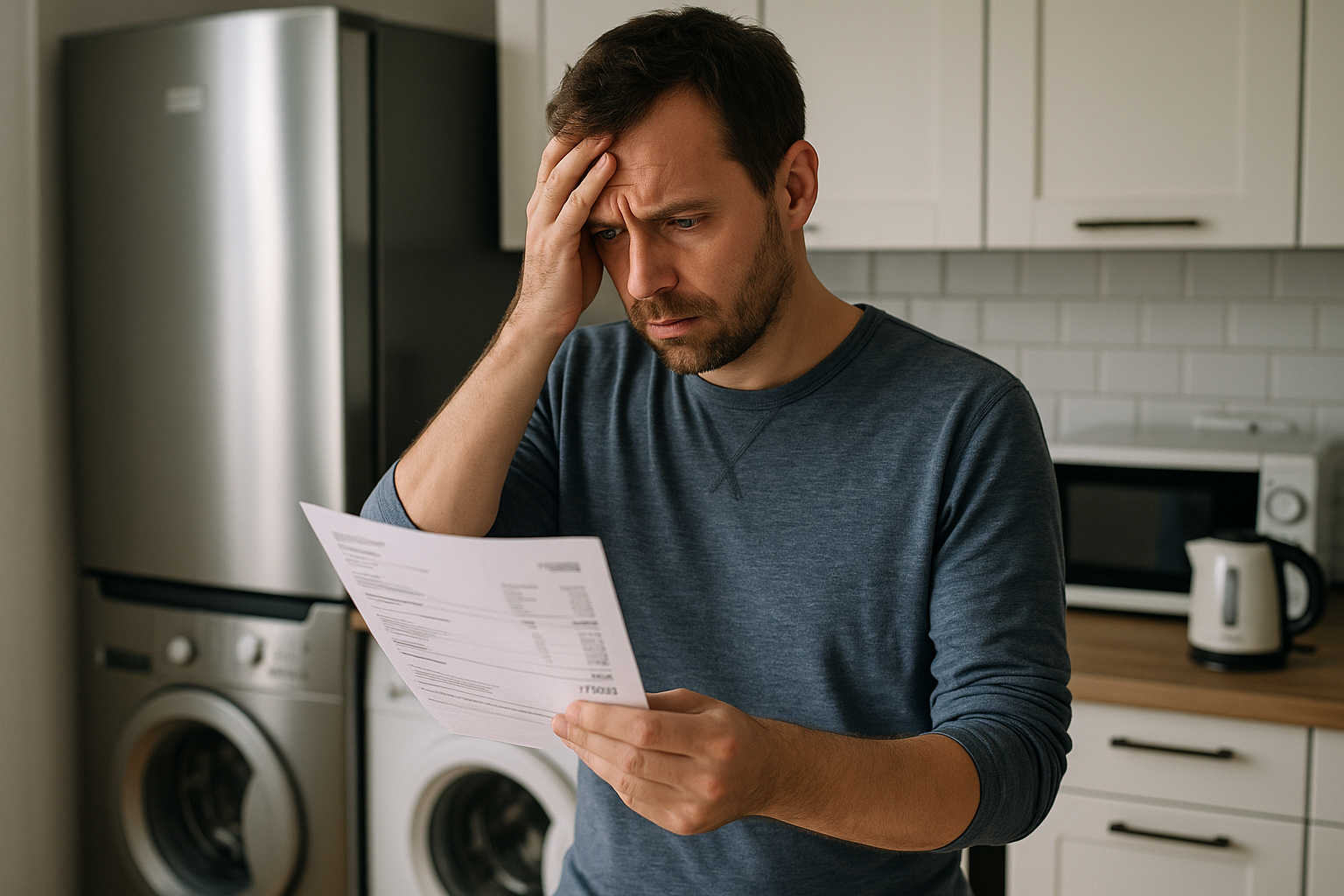 Illustration af hvad bruger mest strøm i et hus