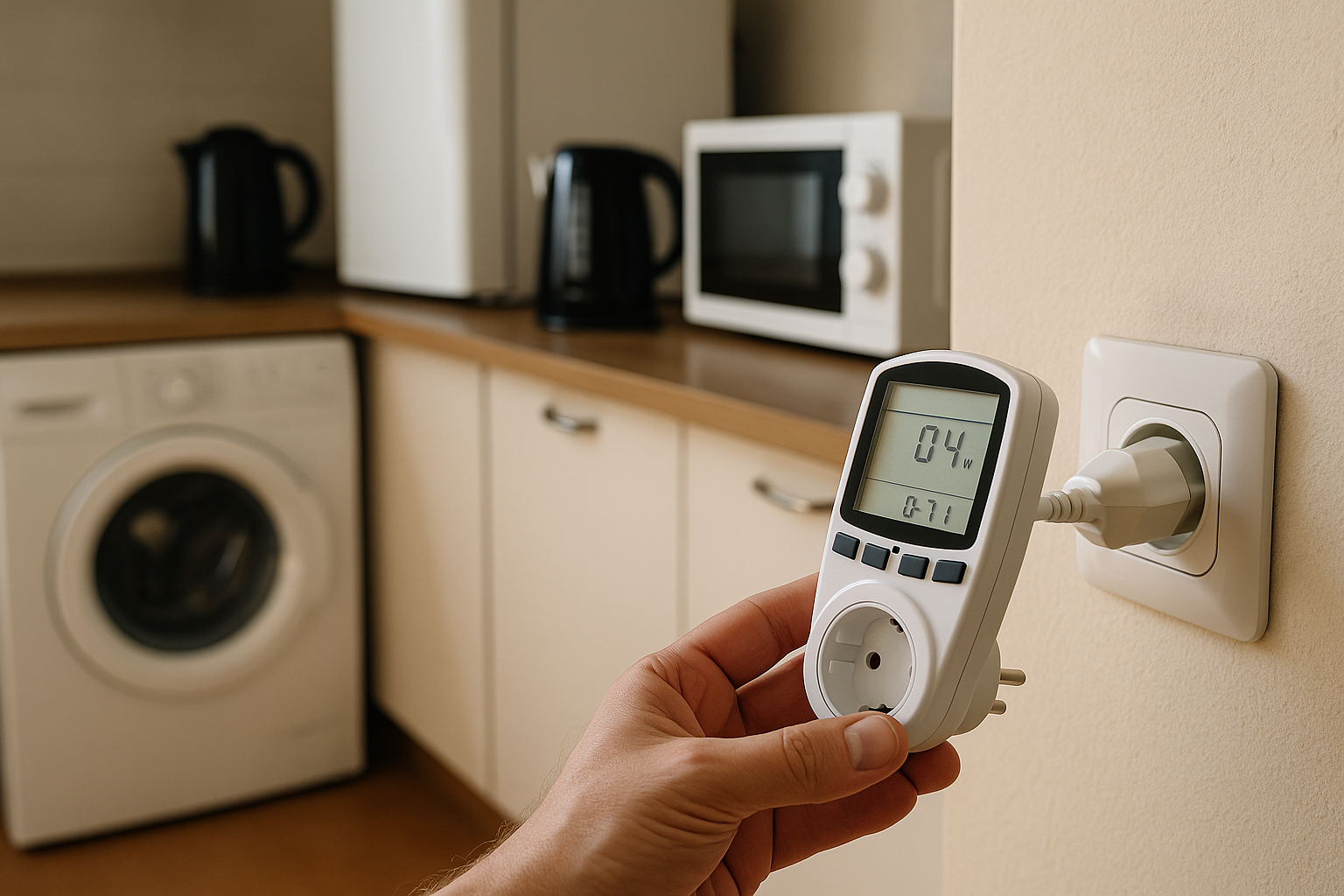 Illustration af hvad bruger mest strøm i hjemmet 2022